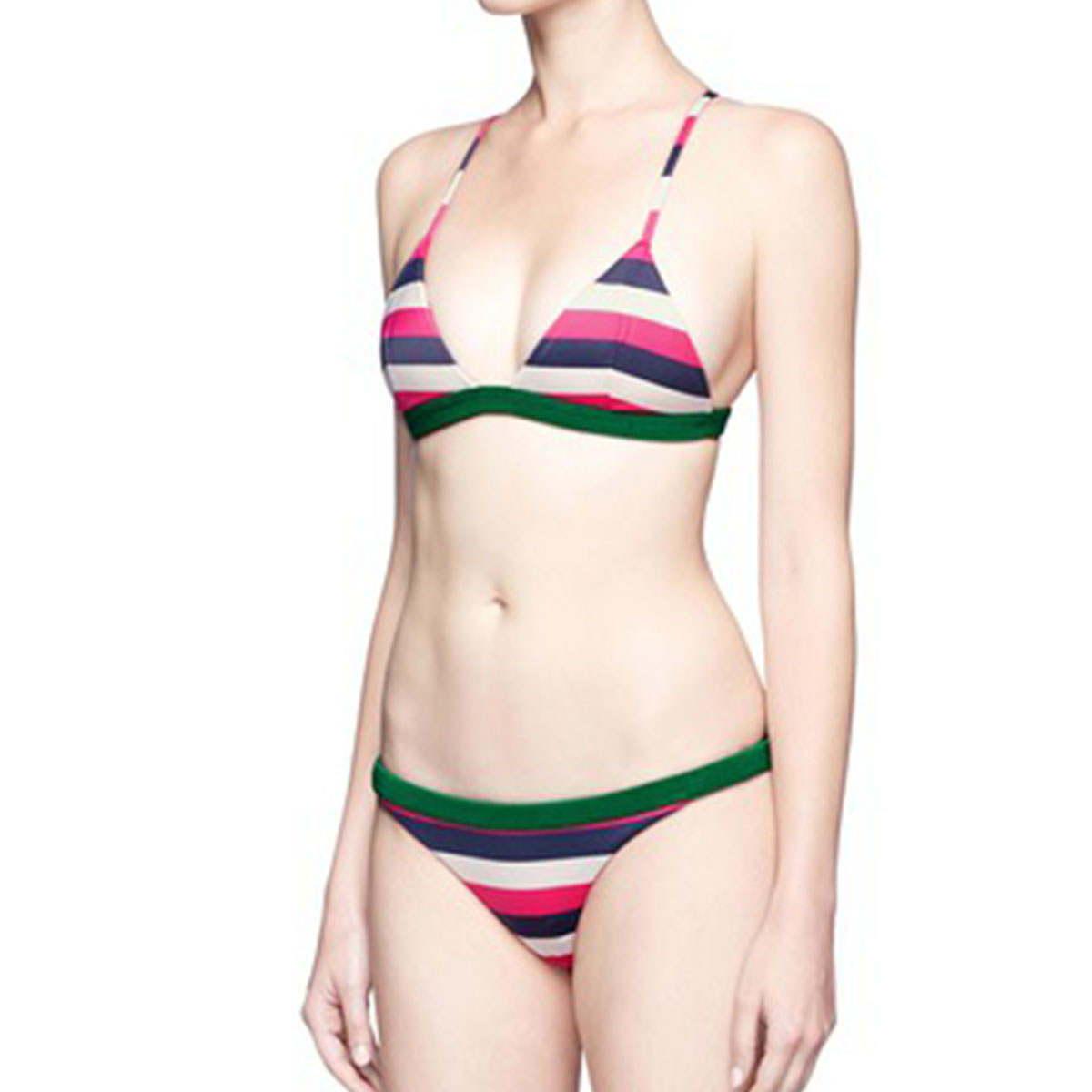 Stripe Bikini Set  